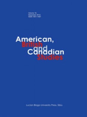 American, British And Canadian Studies雜志