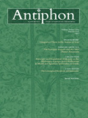 Antiphon-a Journal For Liturgical Renewal雜志