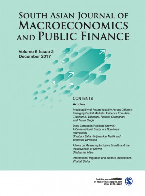 South Asian Journal Of Macroeconomics And Public Finance雜志