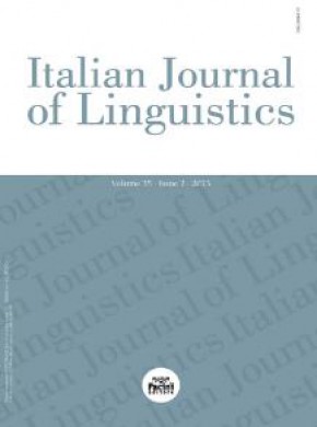 Italian Journal Of Linguistics雜志