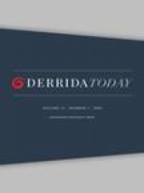 Derrida Today雜志