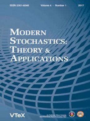Modern Stochastics-theory And Applications雜志