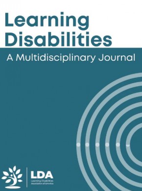 Learning Disabilities-a Multidisciplinary Journal雜志