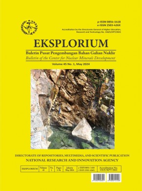 Eksplorium-buletin Pusat Teknologi Bahan Galian Nuklir雜志