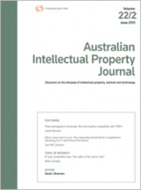 Australian Intellectual Property Journal雜志