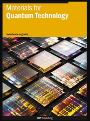 Materials For Quantum Technology雜志