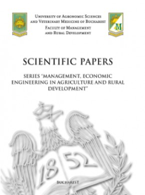 Scientific Papers-series Management Economic Engineering In Agriculture And Rura雜志