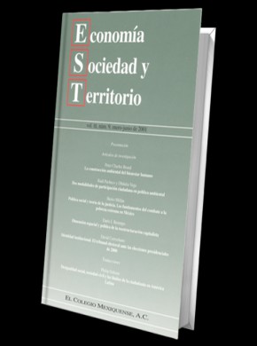 Economia Sociedad Y Territorio雜志