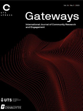 Gateways-international Journal Of Community Research And Engagement雜志