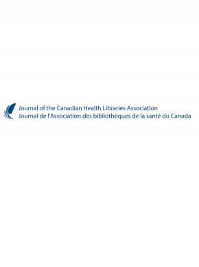 Journal Of The Canadian Health Libraries Association雜志