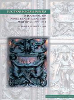 Victoriographies-a Journal Of Nineteenth-century Writing 1790-1914雜志