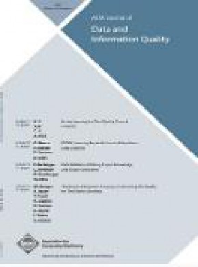 Acm Journal Of Data And Information Quality雜志