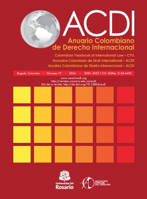 Anuario Colombiano De Derecho Internacional-acdi雜志