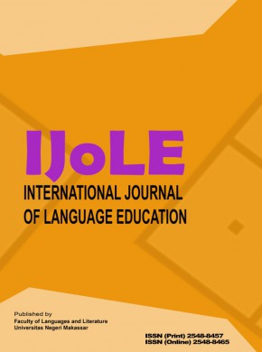 Ijole-international Journal Of Language Education雜志