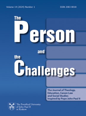 Person And The Challenges-the Journal Of Theology Education Canon Law And Social雜志