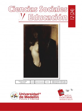 Revista Ciencias Sociales Y Educacion雜志