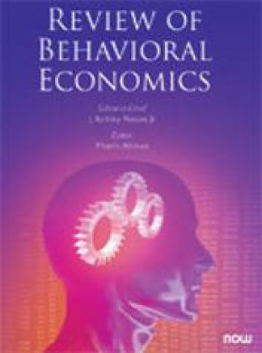 Review Of Behavioral Economics雜志
