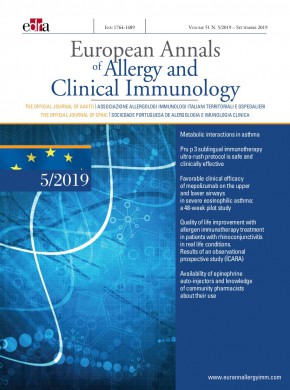 European Annals Of Allergy And Clinical Immunology雜志