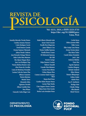 Revista De Psicologia Pucp雜志