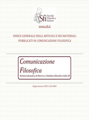 Comunicazione Filosofica雜志