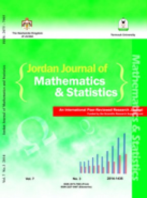 Jordan Journal Of Mathematics And Statistics雜志