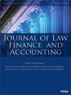 Journal Of Law Finance And Accounting雜志
