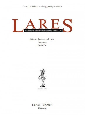 Lares-quadrimestrale Di Studi Demoetnoantropologici雜志
