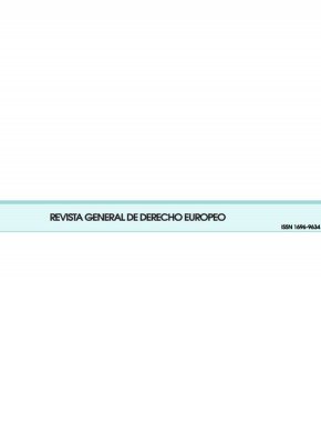 Revista General De Derecho Europeo雜志
