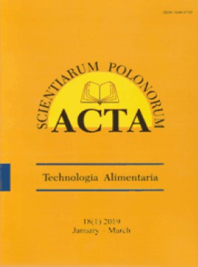 Acta Scientiarum Polonorum-technologia Alimentaria雜志
