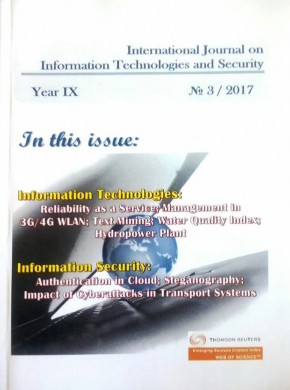 International Journal On Information Technologies And Security雜志
