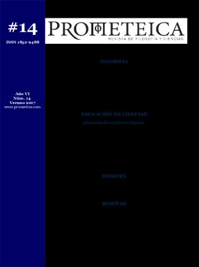 Prometeica-revista De Filosofia Y Ciencias雜志