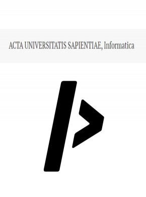 Acta Universitatis Sapientiae Informatica雜志