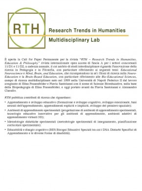 Rth-research Trends In Humanities Education & Philosophy雜志