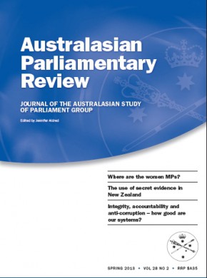 Australasian Parliamentary Review雜志