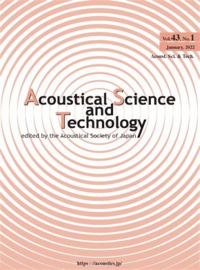 Acoustical Science And Technology雜志