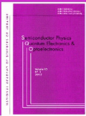 Semiconductor Physics Quantum Electronics & Optoelectronics雜志