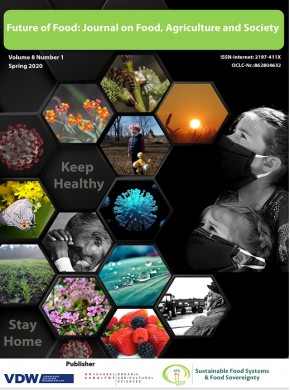 Future Of Food-journal On Food Agriculture And Society雜志