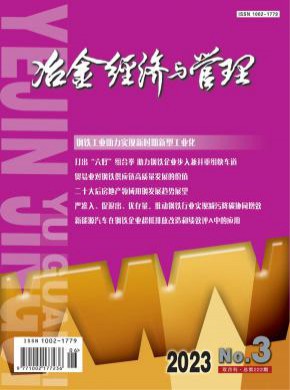 冶金經(jīng)濟(jì)與管理